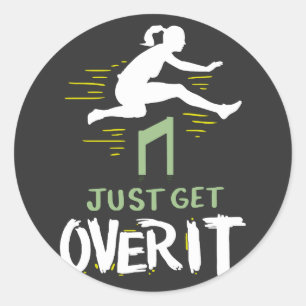 Adesivo Redondo Atletismo