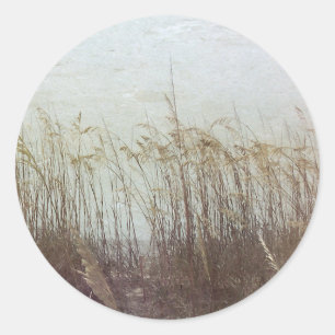 Adesivo Redondo Através das Dunas II
