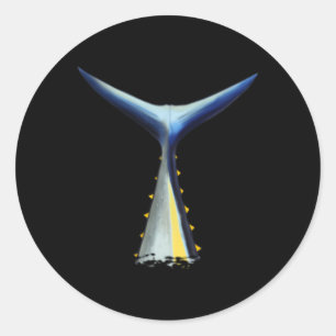 Adesivo Redondo Atum-do-mar-fundo-Impressão