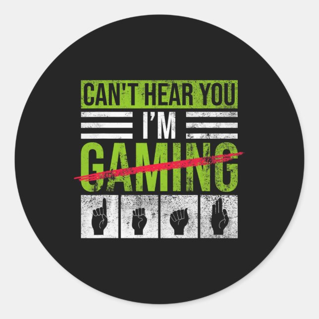 Adesivo Redondo Audição Perda De Consciência E Orgulho Surdo SLA G (Frente)