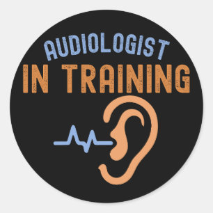 Adesivo Redondo Audiologista em Treinamento, Citações de Audiologi