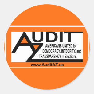 Adesivo Redondo AuditAZ 3" Sticker Round