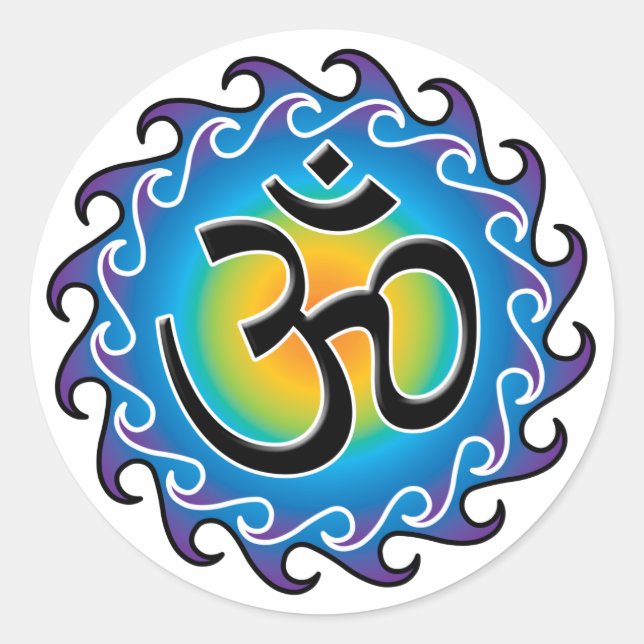 Adesivo Redondo Aum (Frente)