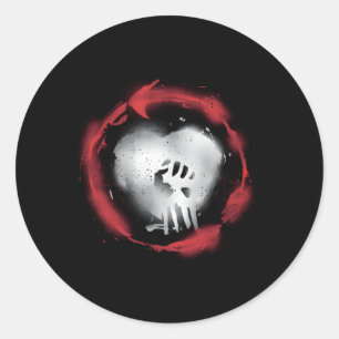 Adesivo Redondo Aumento Contra Causa Merchandise Oficial