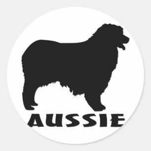 Adesivo Redondo Aussie 1815042007 (Animales)