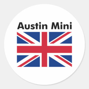 Adesivo Redondo Austin Mini