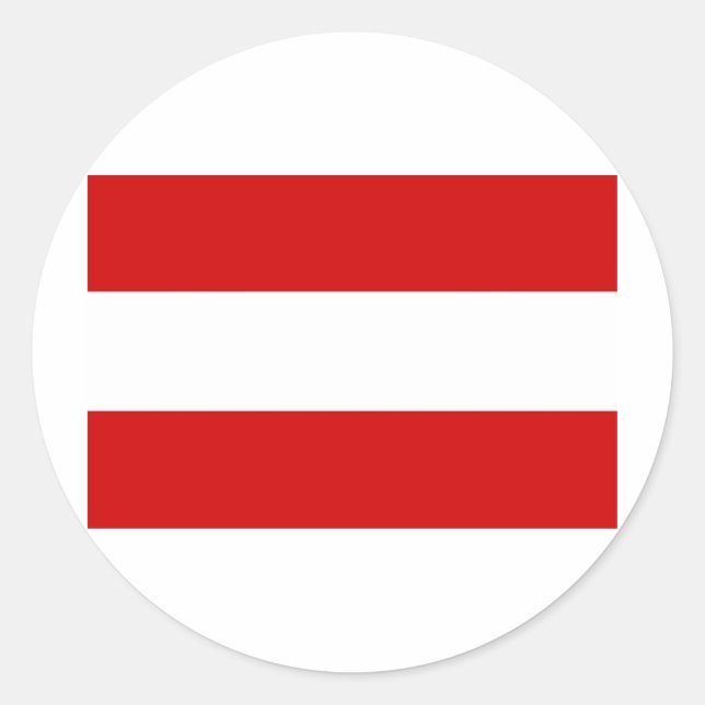 Adesivo Redondo áustria (Frente)