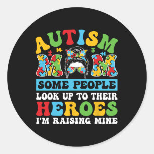 Adesivo Redondo Autismo Algumas Pessoas Procuram Dia do Autismo