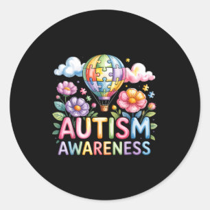 Adesivo Redondo Autismo consciência autista