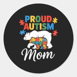 Adesivo Redondo Autismo consciência autista