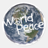 Autoadesivos da Paz Mundial