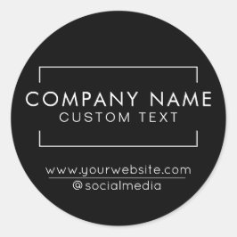 Adesivo Redondo Autoadesivos para Pequenas Empresas