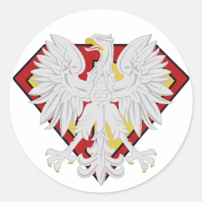 Adesivo Redondo Autoadesivos Poloneses (Frente)