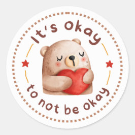 Adesivo Redondo Autoatendimento