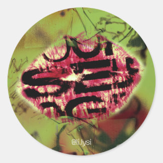 Adesivo Redondo Autoclip