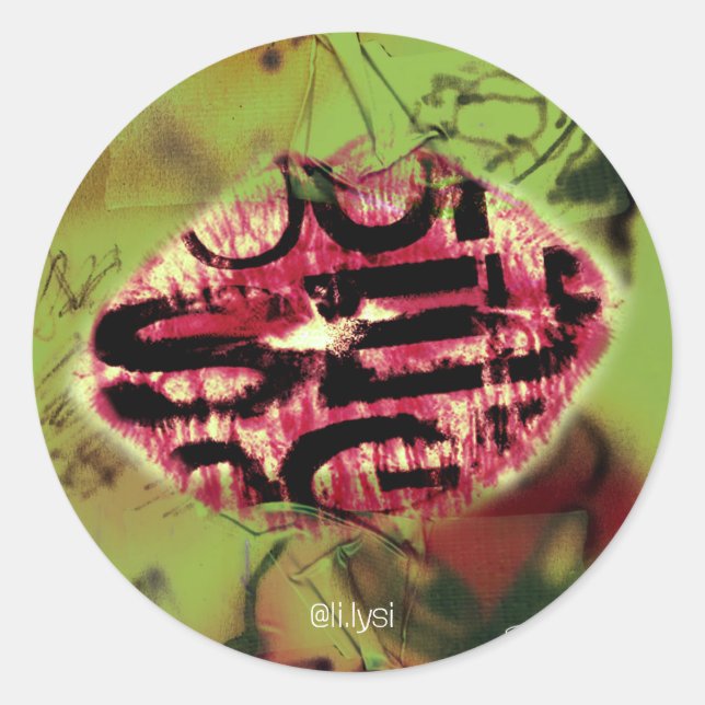 Adesivo Redondo Autoclip (Frente)