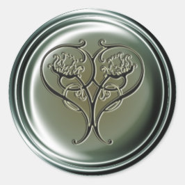 Adesivo Redondo Autocolante