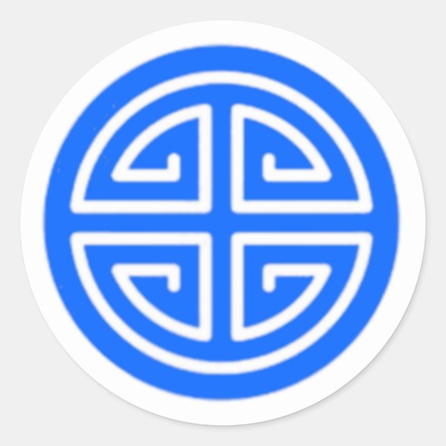 Adesivo Redondo Autocolante (Frente)