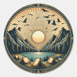 Adesivo Redondo Autocolante