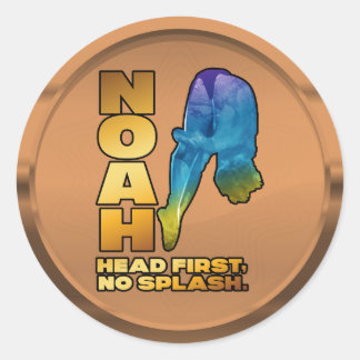 Adesivo Redondo autocolante