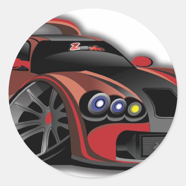 Adesivo Redondo Autocolante (Frente)