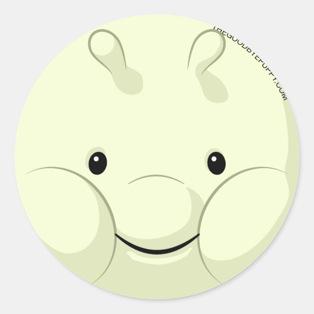 Adesivo Redondo Autocolante (Frente)