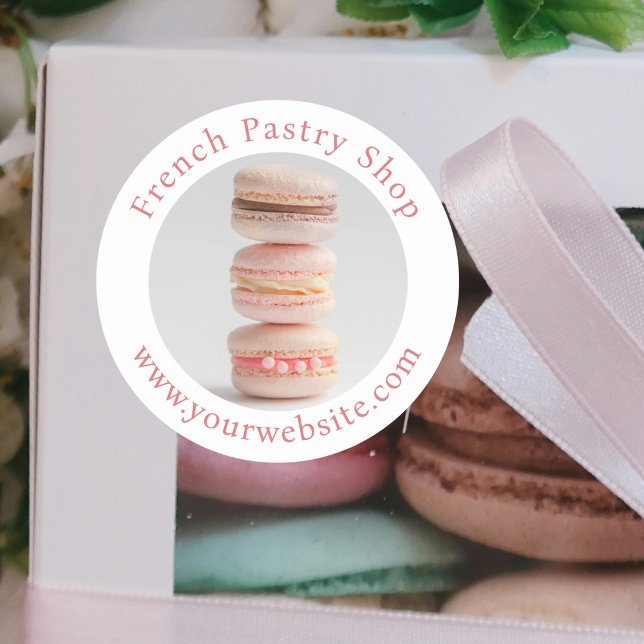 Adesivo Redondo Autocolante (Criador carregado)