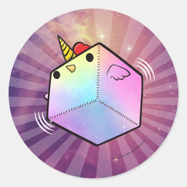 Adesivo Redondo Autocolante (Frente)