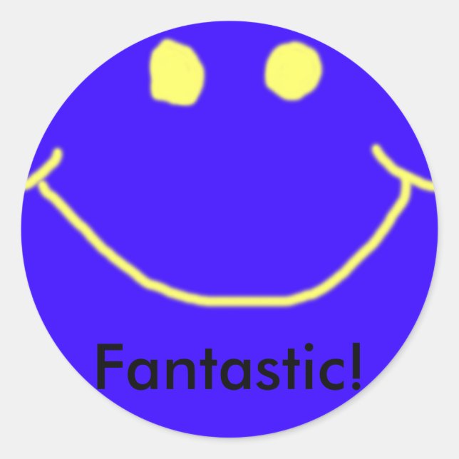 Adesivo Redondo Autocolante (Frente)