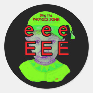 Adesivo Redondo autocolante