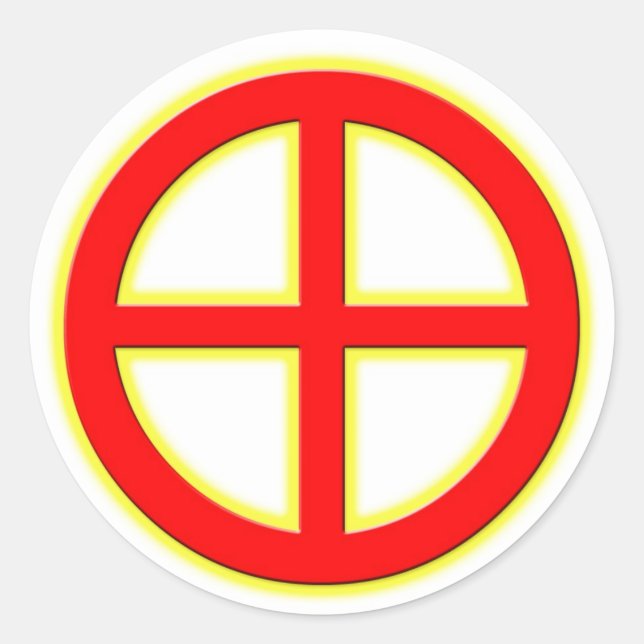 Adesivo Redondo Autocolante (Frente)