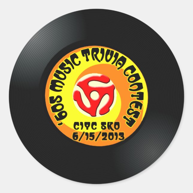 Adesivo Redondo Autocolante 7 (Frente)