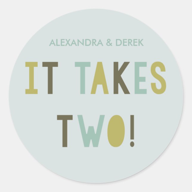 Adesivo Redondo Autocolante/Aqua (Frente)