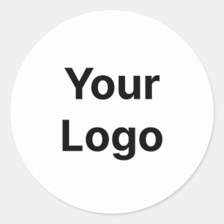 Adesivo Redondo Autocolante clássico personalizado - Adicione um t