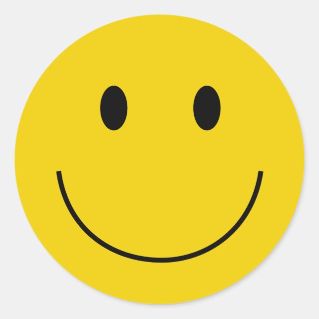 Adesivo Redondo Autocolante clássico redondo (Frente)