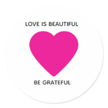 Autocolante de amor corajoso