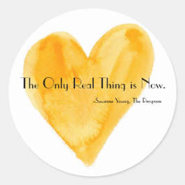 Adesivo Redondo Autocolante de coisas reais