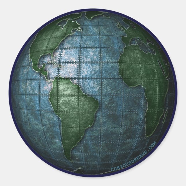 Adesivo Redondo Autocolante de ferro (Frente)