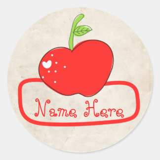 Adesivo Redondo Autocolante de PapelFruto