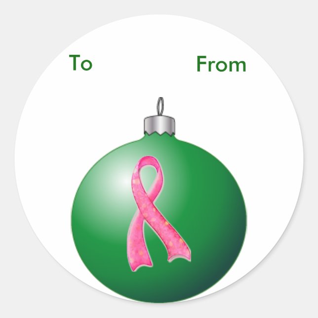 Adesivo Redondo Autocolante De/Para (Frente)