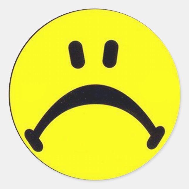 Adesivo Redondo Autocolante de rosto (Frente)