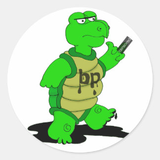 Adesivo Redondo autocolante do #%$! bp