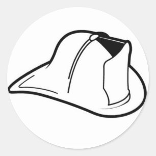 Adesivo Redondo Autocolante do capacete de fogo