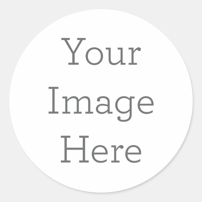 Adesivo Redondo Autocolante exclusivo (Frente)