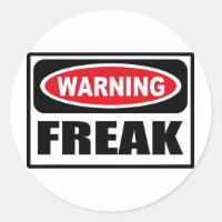 Autocolante FREAK