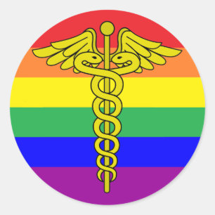 Adesivo Redondo Autocolante LGBTQ
