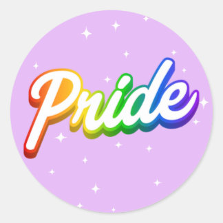 Adesivo Redondo Autocolante LGBTQIA+