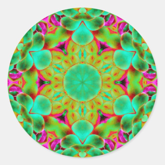 Adesivo Redondo Autocolante mágico do LURO (Frente)