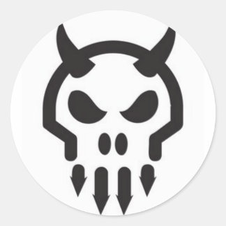 Adesivo Redondo autocolante mini-crully