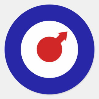 Adesivo Redondo Autocolante Mod Round